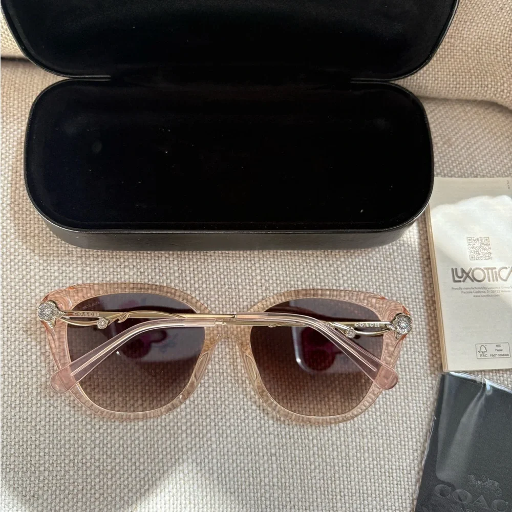 Coach women’s  pink Sunglasses